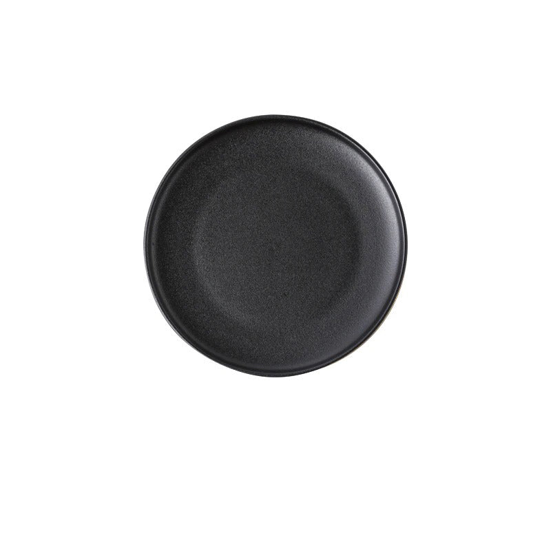 Keramischer Teller Western Schwarz Matt Kratzfest Pendelplatte