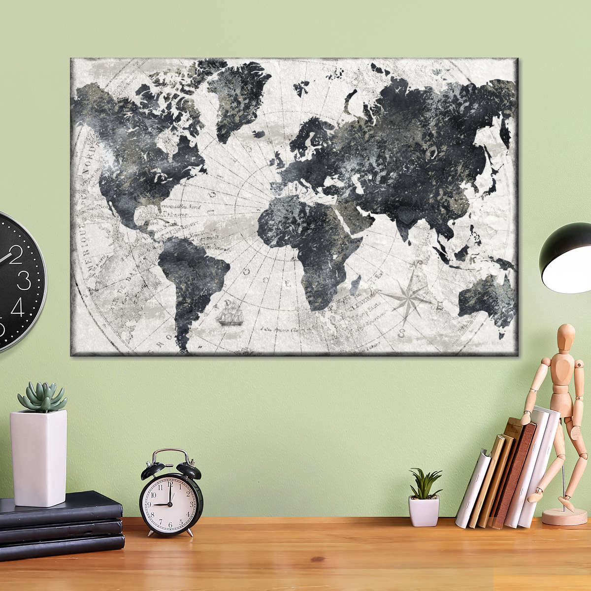 Frendorf | Modern Atlas Wandkunst
