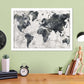 Frendorf | Modern Atlas Wandkunst