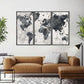 Frendorf | Modern Atlas Wandkunst