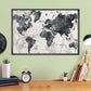 Frendorf | Modern Atlas Wandkunst