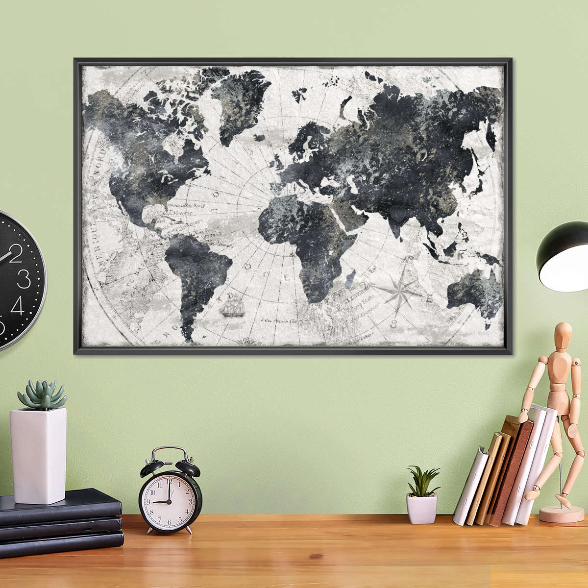 Frendorf | Modern Atlas Wandkunst