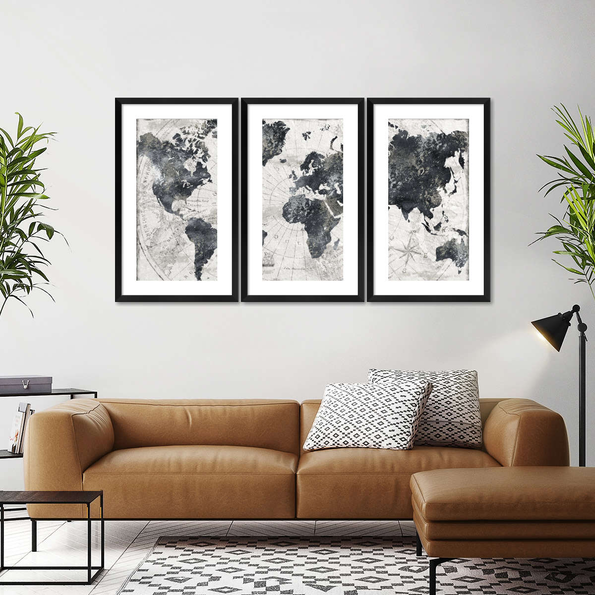 Frendorf | Modern Atlas Wandkunst