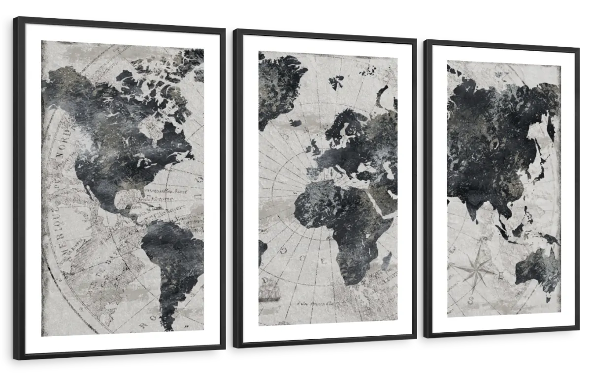 Frendorf | Modern Atlas Wandkunst