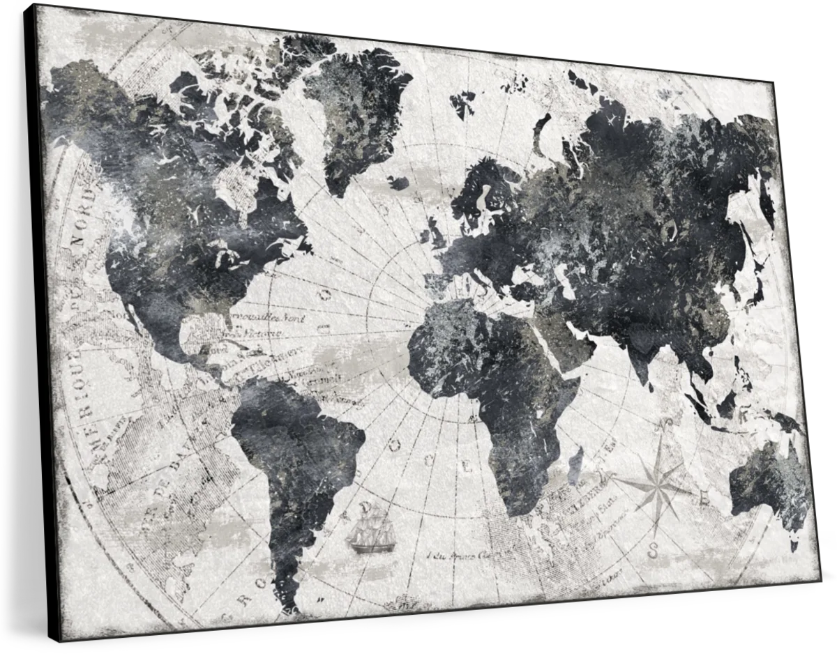 Frendorf | Modern Atlas Wandkunst