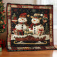 Schneemann Geschenke Quilt
