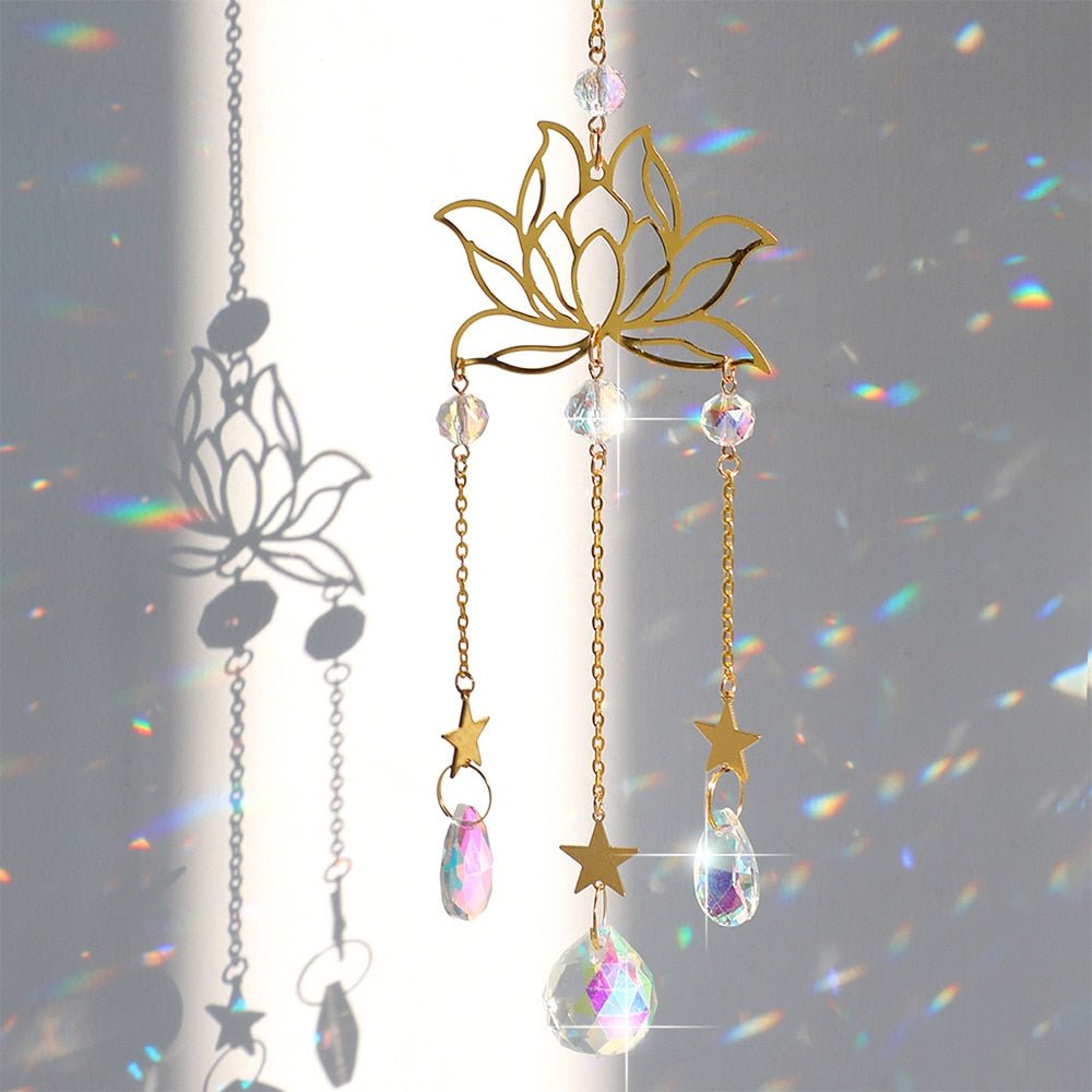 Chakra Kristall Lotus Sonnensammler