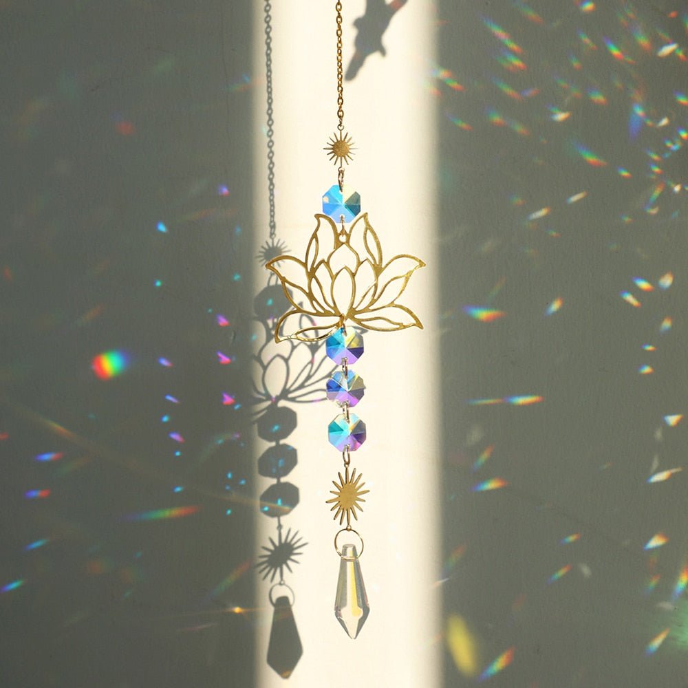 Chakra Kristall Lotus Sonnensammler