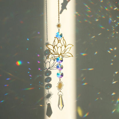 Chakra Kristall Lotus Sonnensammler