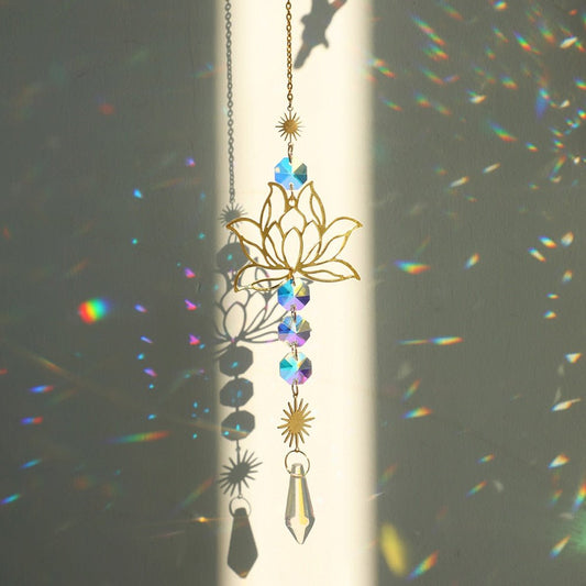 Chakra Kristall Lotus Sonnensammler