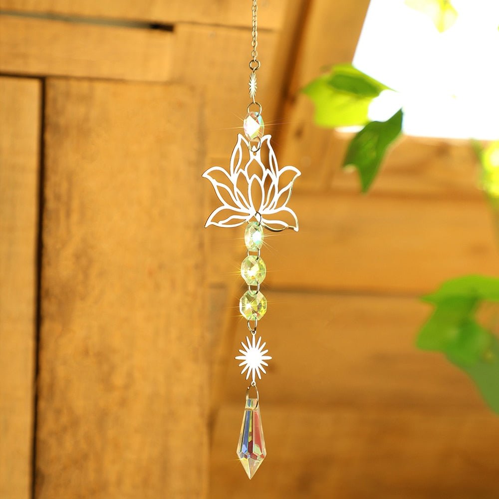 Chakra Kristall Lotus Sonnensammler