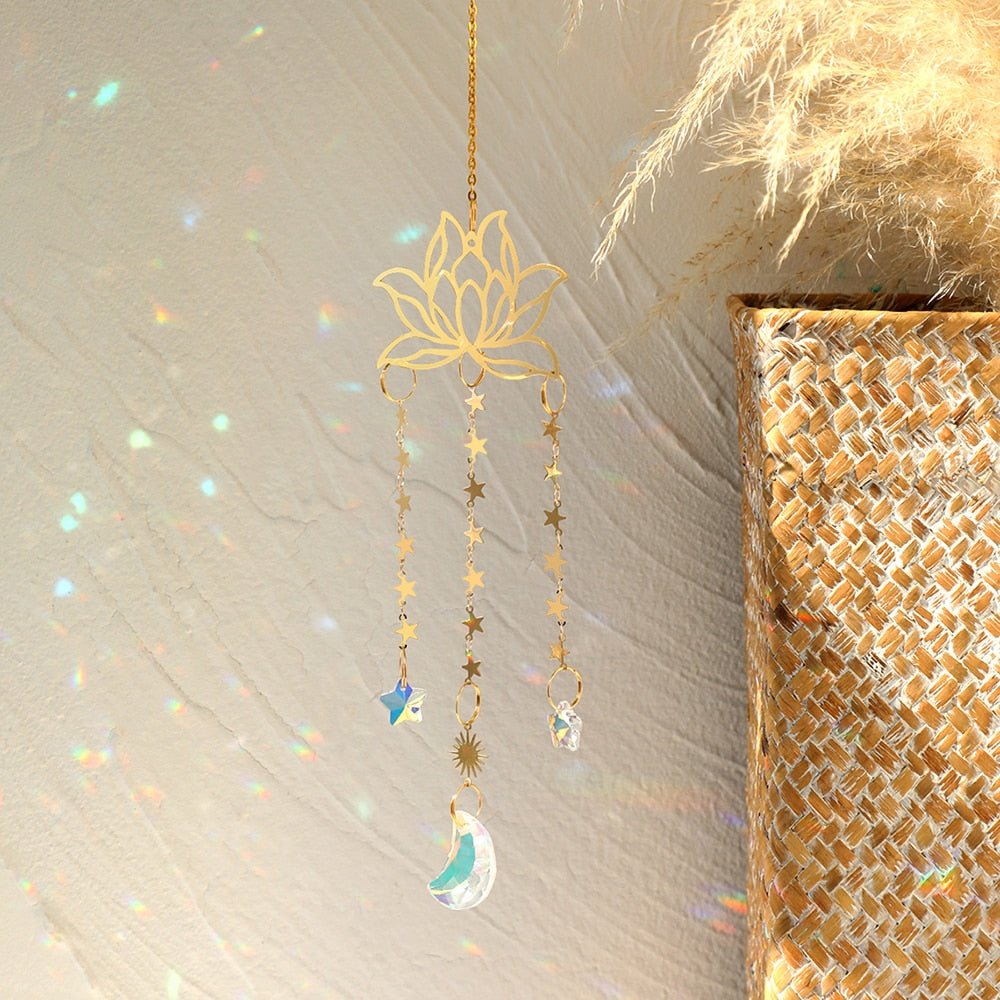 Chakra Kristall Lotus Sonnensammler