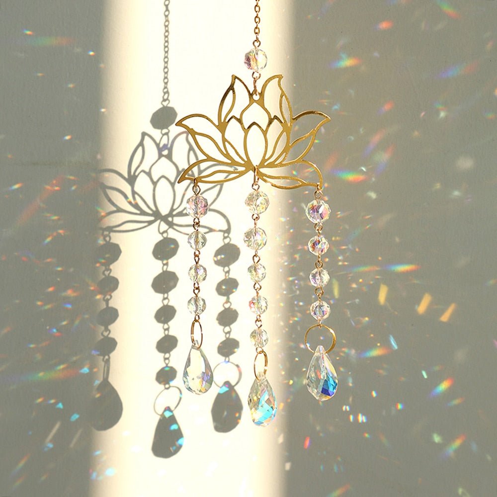 Chakra Kristall Lotus Sonnensammler