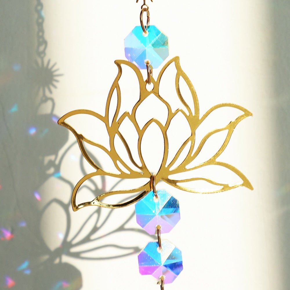 Chakra Kristall Lotus Sonnensammler
