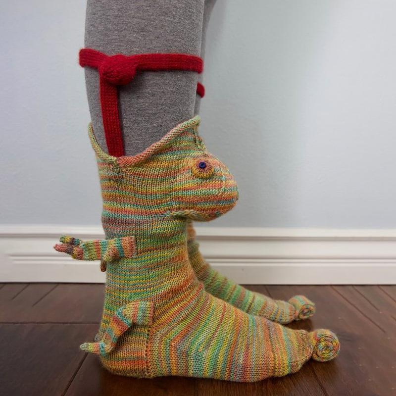 Frendorf | Gestrickte Tiersocken