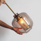 Frendorf | LumiSavanna Glas Pendelleuchte | Elegantes Lichtdesign | Dimmbar | Für Esszimmer & Wohnräume