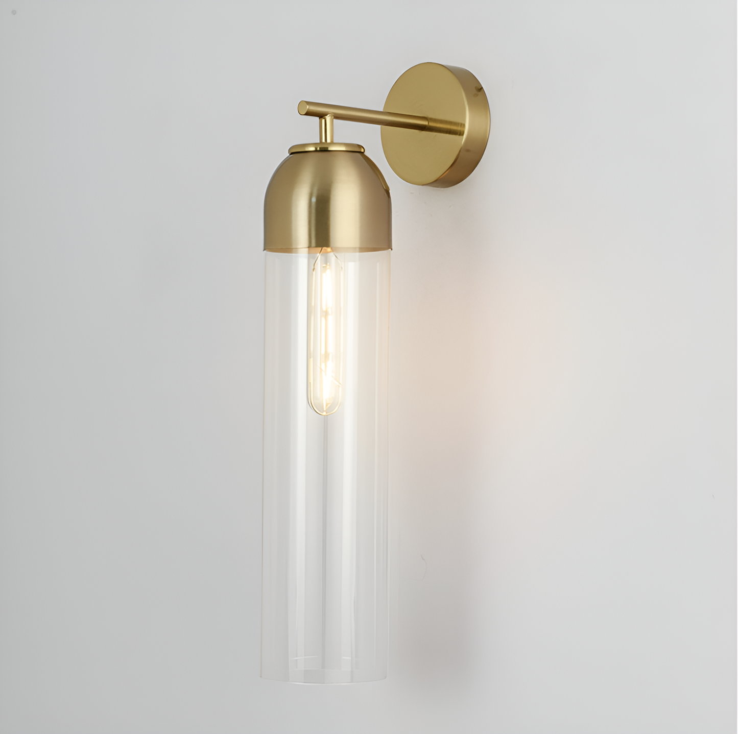 Frendorf | Glaceo Lux Wandlicht | Kunstglas-Wandleuchte | Modernes Design | LED-Beleuchtung für Zuhause