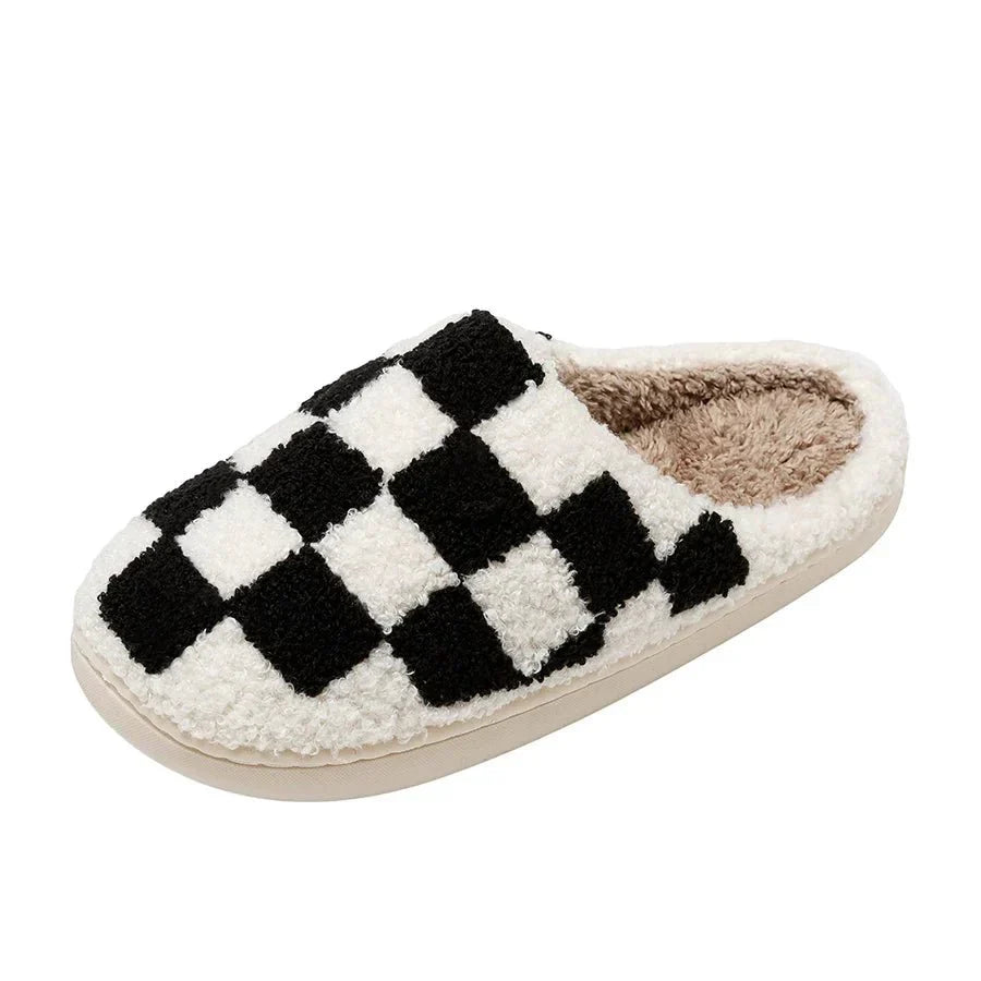 Frendorf | Dotique Komfort-Hausschuhe | Gepunktetes Design | Bequem & Rutschfest | Atmungsaktive Pantoffeln