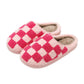 Frendorf | Dotique Komfort-Hausschuhe | Gepunktetes Design | Bequem & Rutschfest | Atmungsaktive Pantoffeln