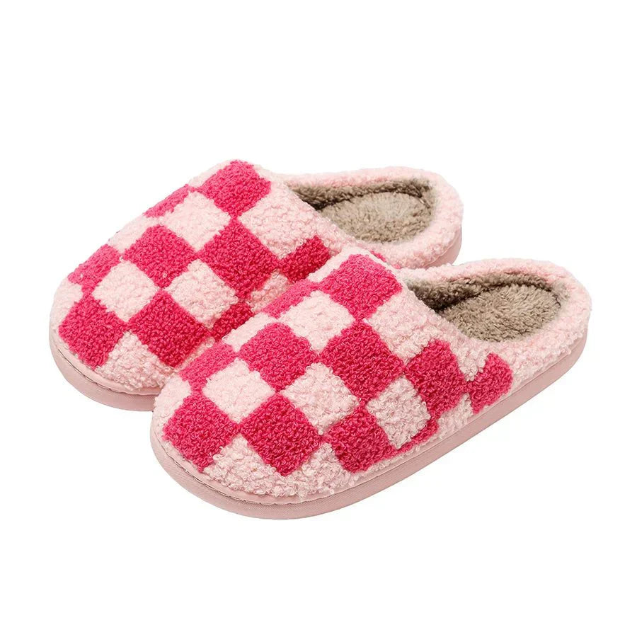 Frendorf | Dotique Komfort-Hausschuhe | Gepunktetes Design | Bequem & Rutschfest | Atmungsaktive Pantoffeln