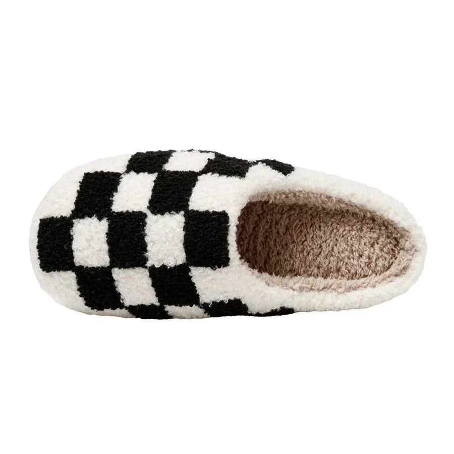 Frendorf | Dotique Komfort-Hausschuhe | Gepunktetes Design | Bequem & Rutschfest | Atmungsaktive Pantoffeln