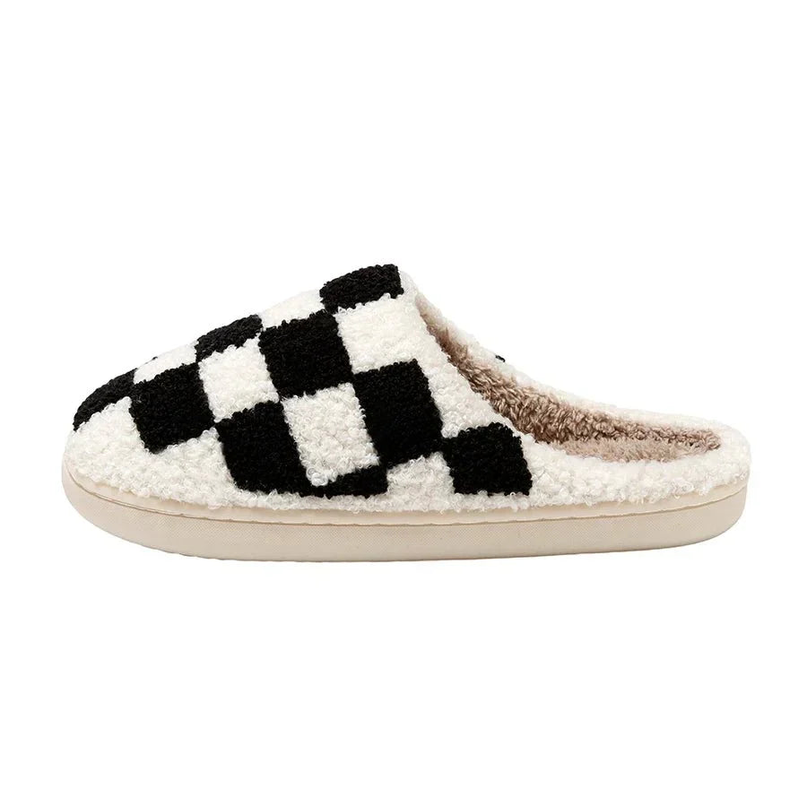 Frendorf | Dotique Komfort-Hausschuhe | Gepunktetes Design | Bequem & Rutschfest | Atmungsaktive Pantoffeln