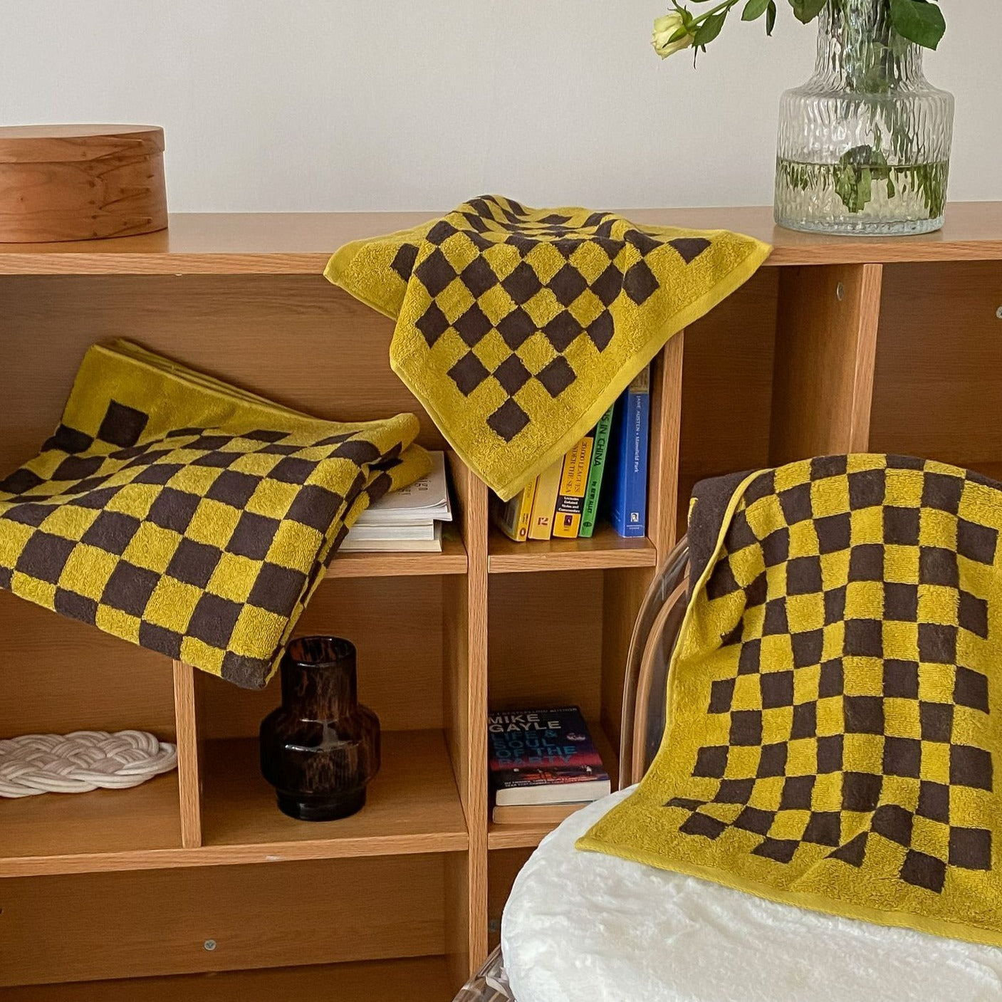 Checkerboard Plus Handtuchkollektion