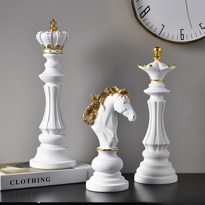 Schachfigur - GrandCheck - Wohnkultur - Handgemachte Eleganz