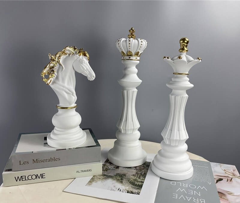 Schachfigur - GrandCheck - Wohnkultur - Handgemachte Eleganz