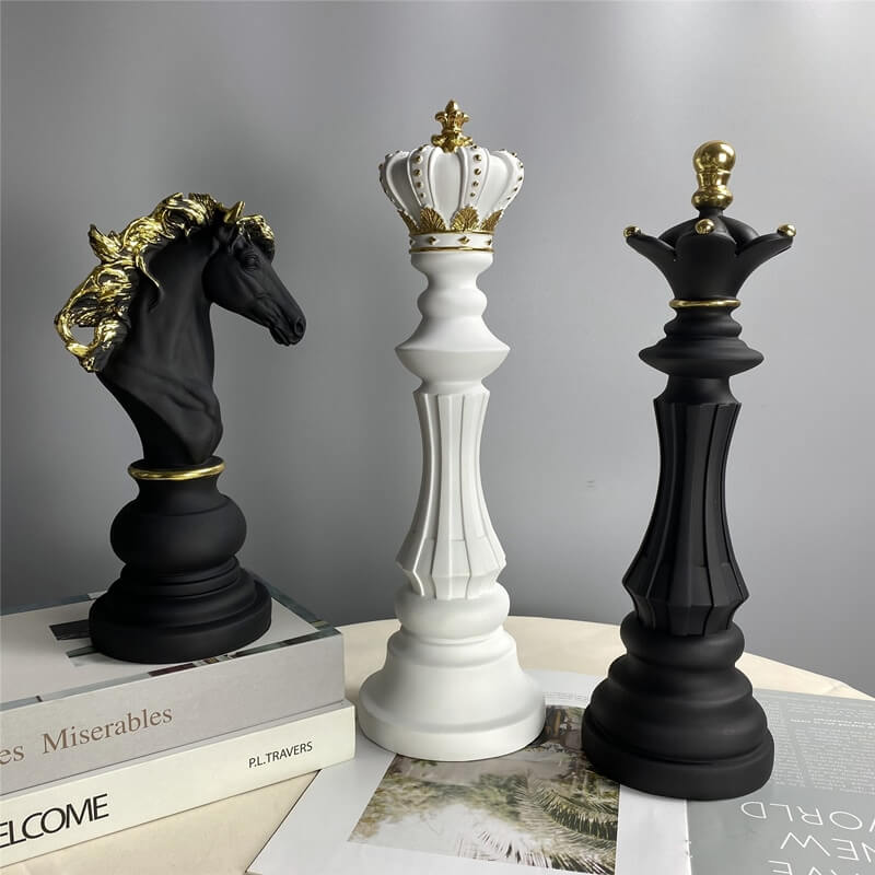 Schachfigur - GrandCheck - Wohnkultur - Handgemachte Eleganz