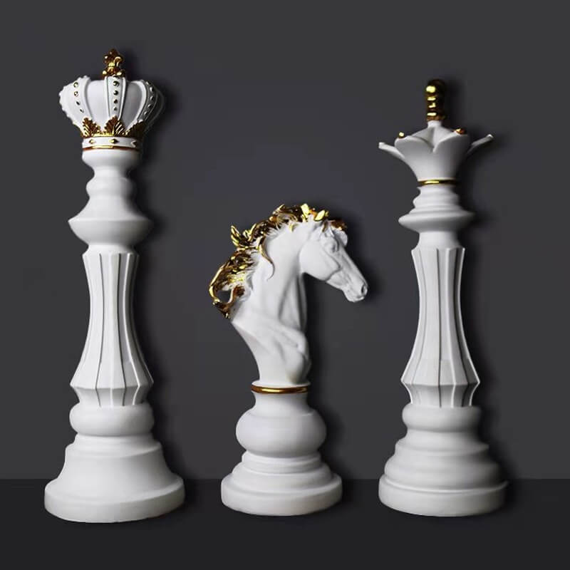 Schachfigur - GrandCheck - Wohnkultur - Handgemachte Eleganz
