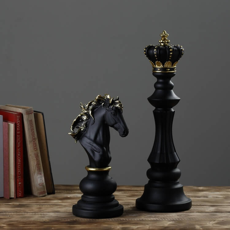Schachfigur - GrandCheck - Wohnkultur - Handgemachte Eleganz