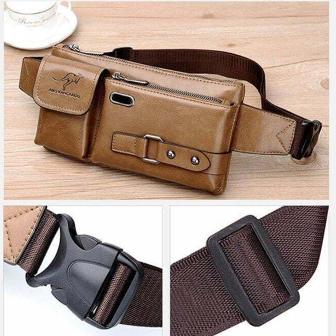 Frendorf | 3-in-1 Taille Brust und Schulter Herren Tasche