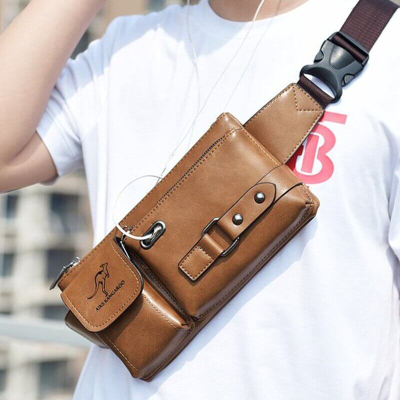 Frendorf | 3-in-1 Taille Brust und Schulter Herren Tasche