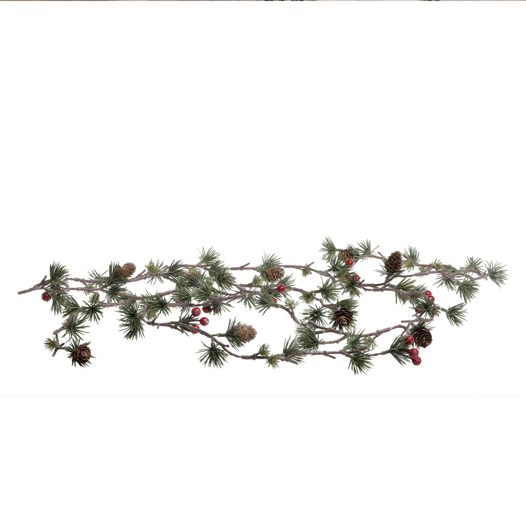 Chic Antique – Fleur Zedernbaumranke mit Beeren, L160 cm, Natur