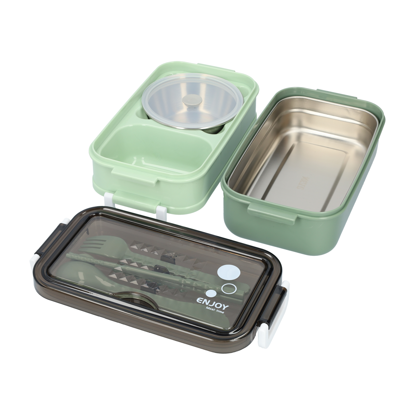 Frendorf | Auslaufsichere Lunchbox mit Suppenschale | BPA-freie Bento-Box | Tragbarer Lebensmittelbehälter für Erwachsene & Kinder