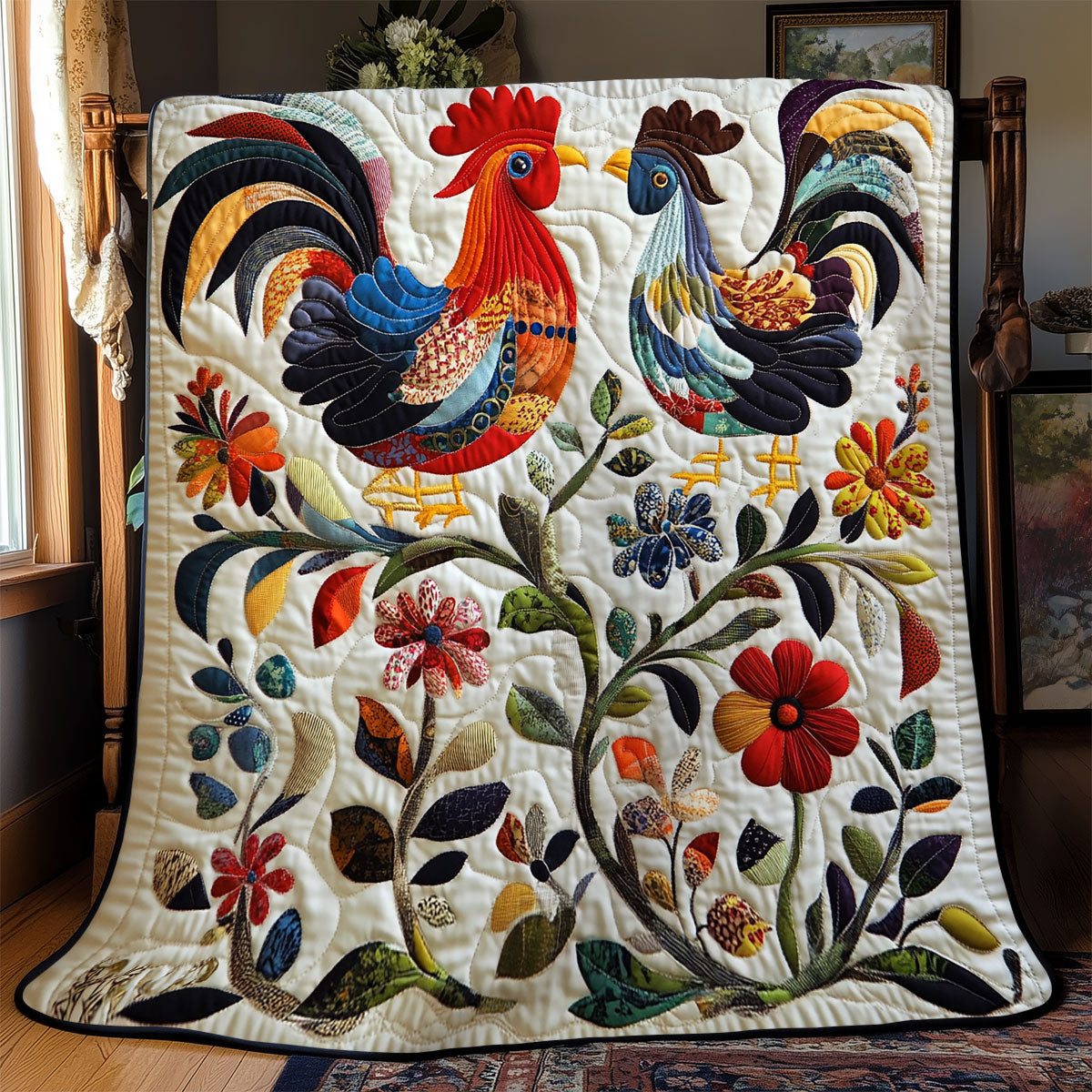 Hühnchen Quilt