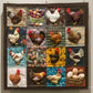 Hühner und Eier Quilt