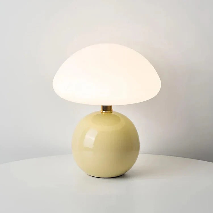 Frendorf | Beleuchten Sie Ihr Interieur mit der französischen Cream Mushroom Lampe