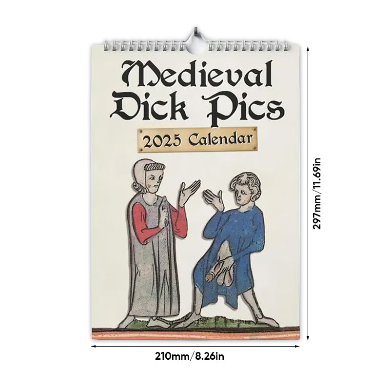 Medieval Dick Pics 2025 Kalender
