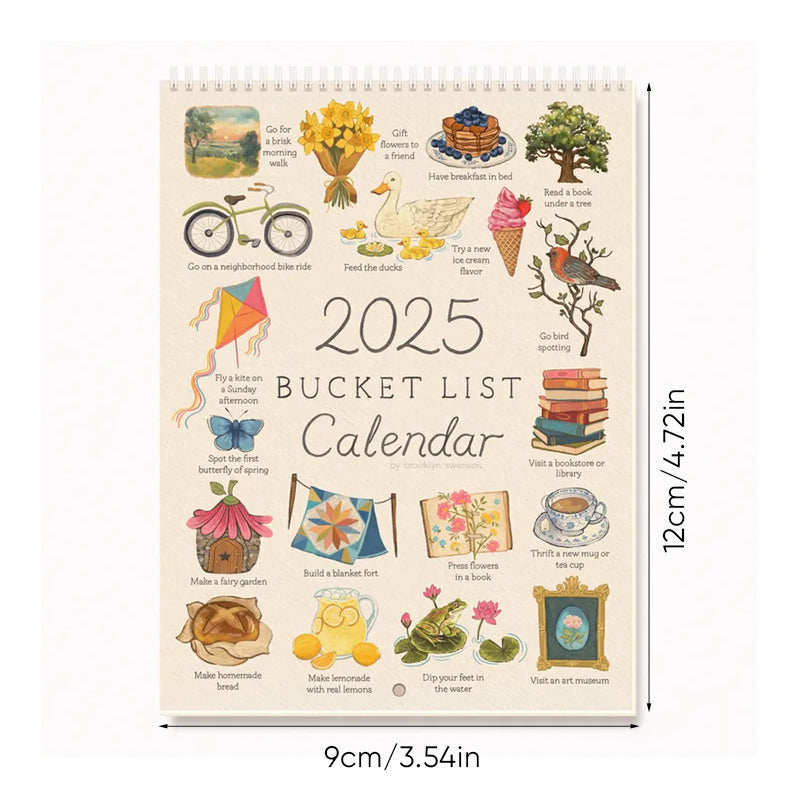 Frendorf | 2025 Bucket List Kalender