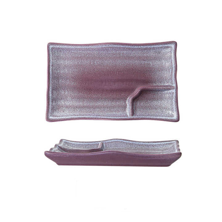 Frendorf | 21.3cm Göttliche lila quadratische Servierplatte