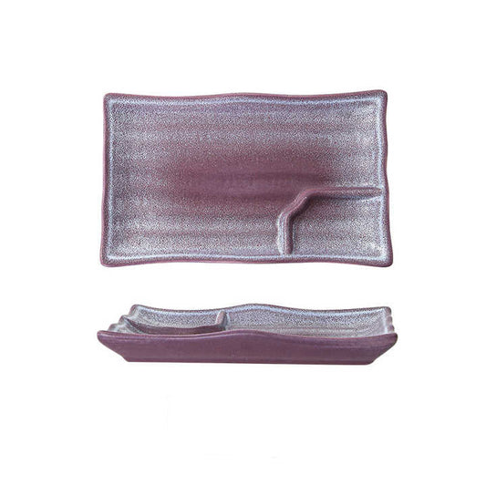 Frendorf | 21.3cm Göttliche lila quadratische Servierplatte