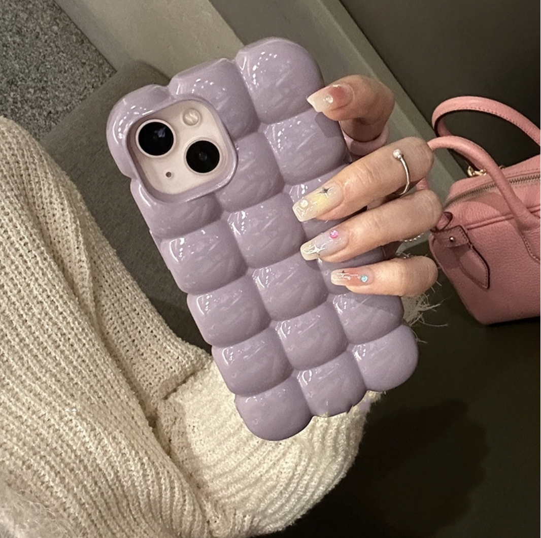 Süßes 3D Schokoladenblock iPhone Etui