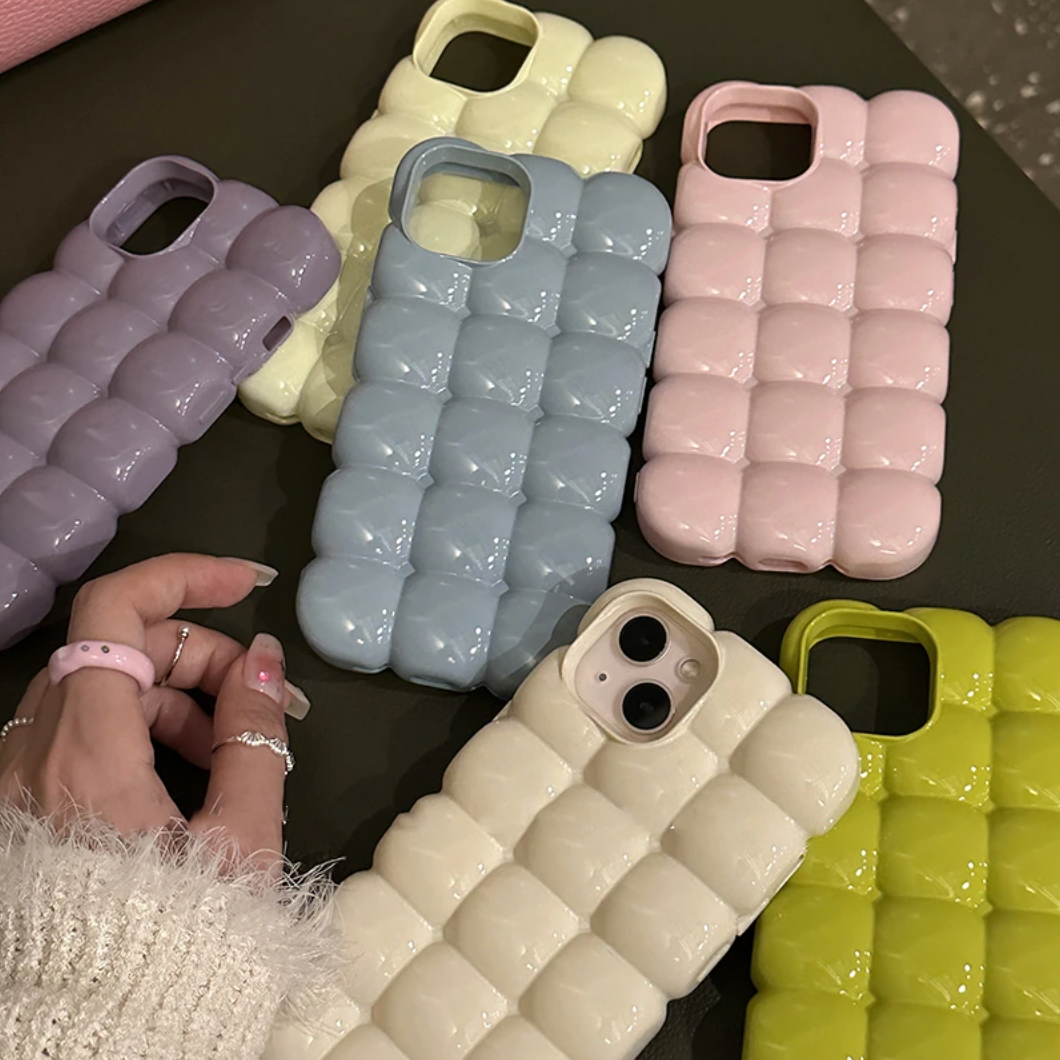 Süßes 3D Schokoladenblock iPhone Etui