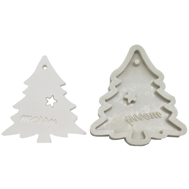 Weihnachtsthema Silikonform Perfekt für festliches Backen und DIY-Handwerken
