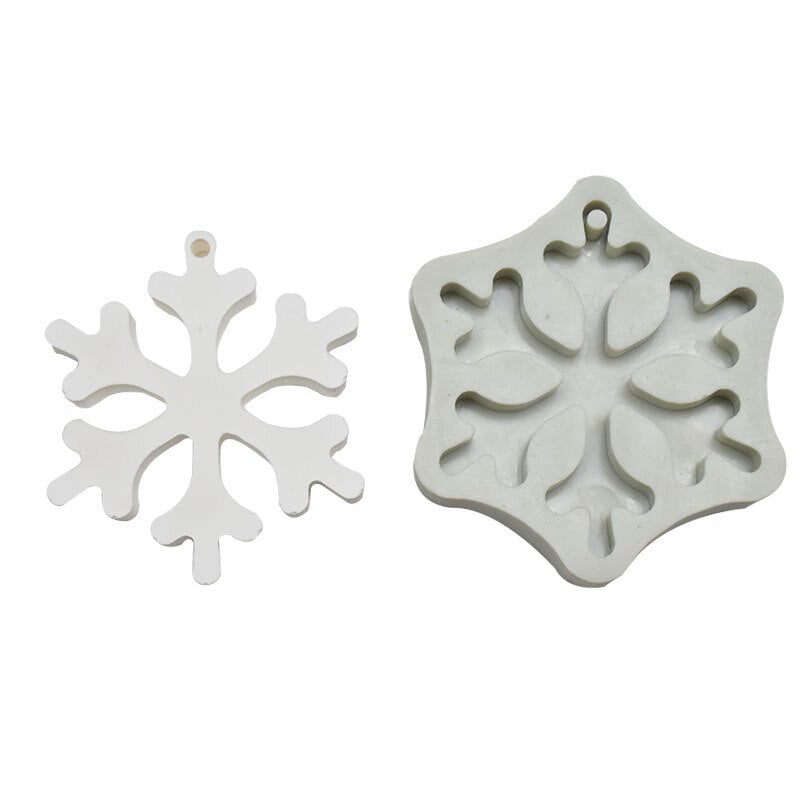 Weihnachtsthema Silikonform Perfekt für festliches Backen und DIY-Handwerken