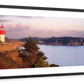 Frendorf | Leuchtturm an der Küste von Port Manec'h Wandkunst