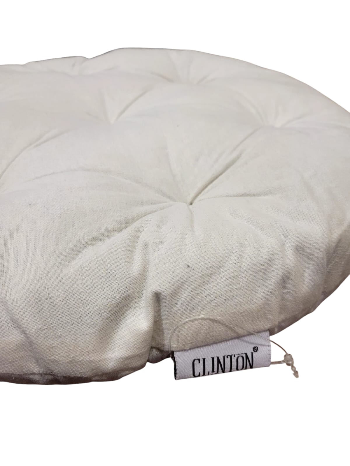 Frendorf | Solid Circular Chair Pad 40x5cm - Bequemes Baumwollkissen für stilvolle und unterstützende Sitzgelegenheiten