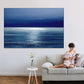 Frendorf | Mondlicht Ozean Blau I Wandkunst